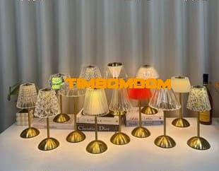 Minimalist Metal Night Light USB Touch Rechargeable Crystal Ambient Table Lamp Minimalist Metal Night Light USB Touch Rechargeable Crystal Ambient Table Lamp