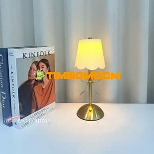 American Fabric Bow Girl Heart Decor Rechargeable Ambient Table Lamp American Fabric Bow Girl Heart Decor Rechargeable Ambient Table Lamp