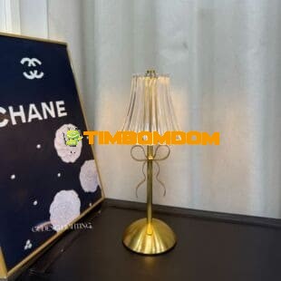 Crystal Table Lamp Retro Bow USB Charging Night Light Ambient Decor Crystal Table Lamp Retro Bow USB Charging Night Light Ambient Decor