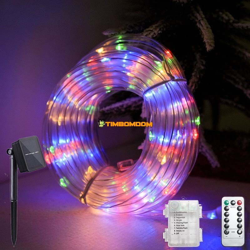 Solar tube lamp led string leather wire lamp camping lamp Solar tube lamp led string leather wire lamp camping lamp