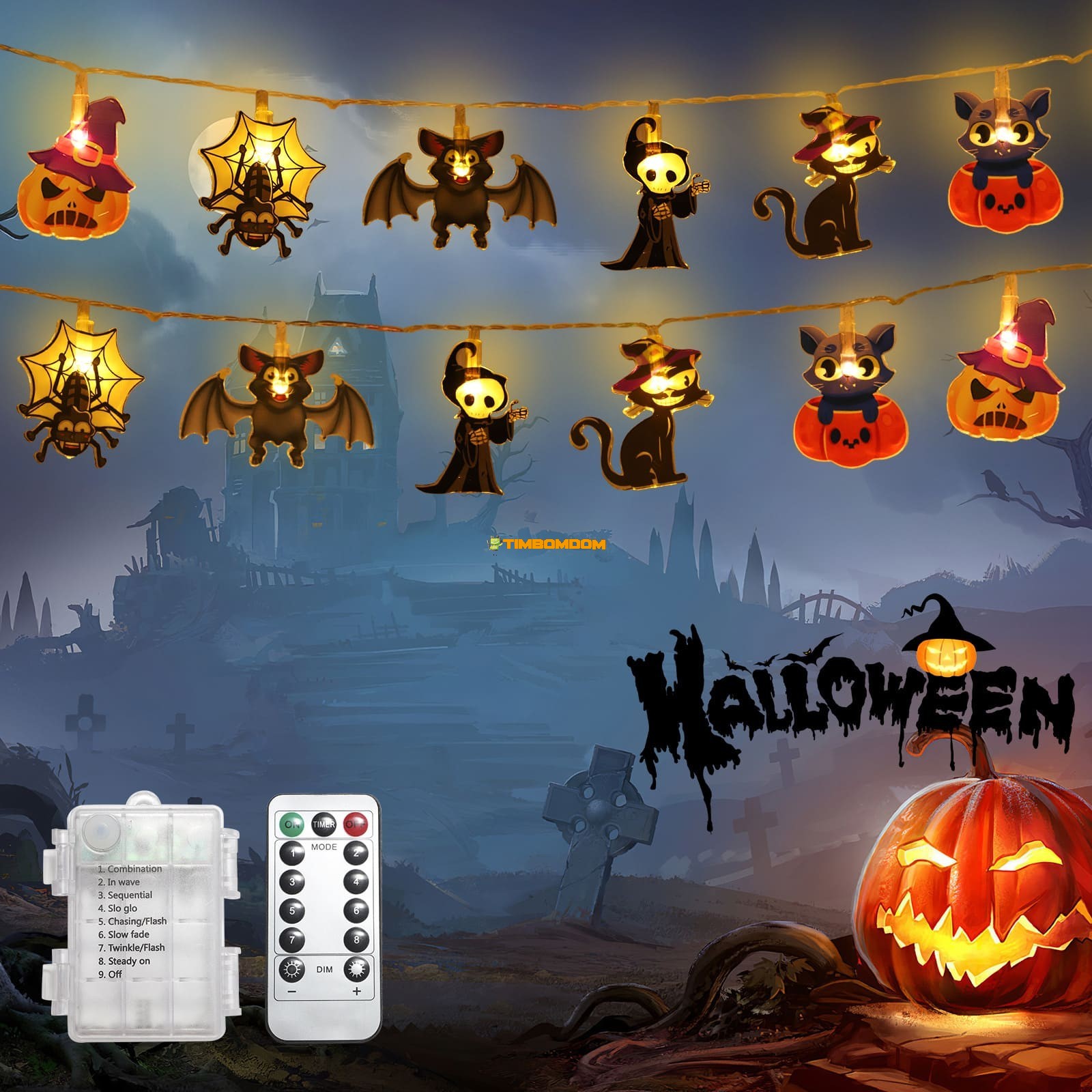 Halloween led string light atmosphere light Halloween led string light atmosphere light