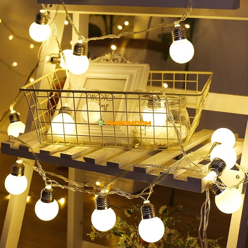 Led 5cm Large Ball Colored Lights Flashing String Lights Led 5cm Large Ball Colored Lights Flashing String Lights