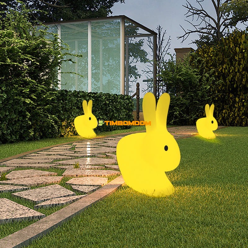 Outdoor Floor-Standing Rabbit Lamp Outdoor Floor-Standing Rabbit Lamp