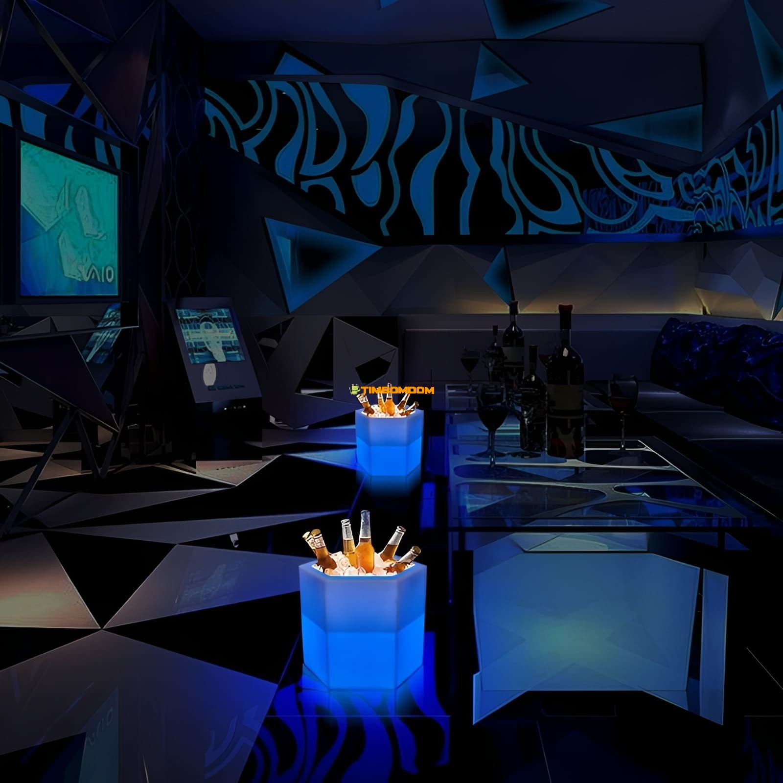 LED Light-up Ice Bucket LED Light-up Ice Bucket