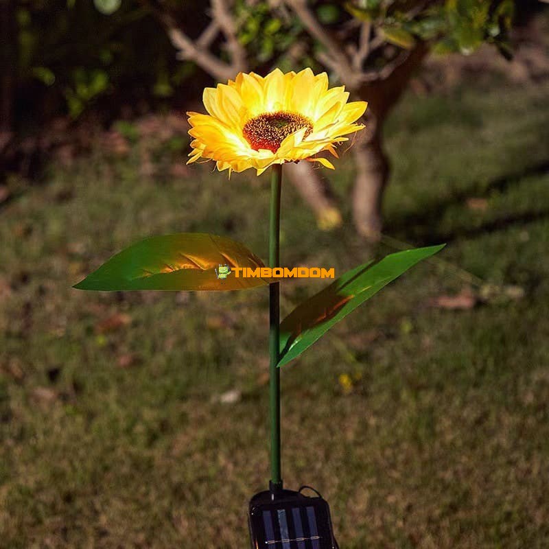 Outdoor Solar Energy Sunflower Light Outdoor Solar Energy Sunflower Light