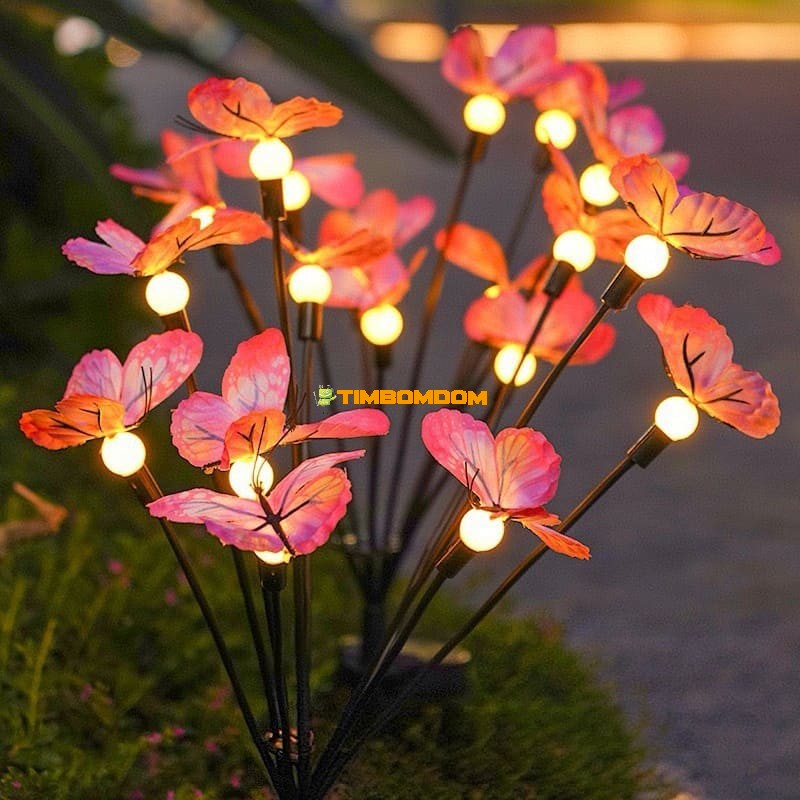 Solar Butterfly and Firefly Lights Solar Butterfly and Firefly Lights