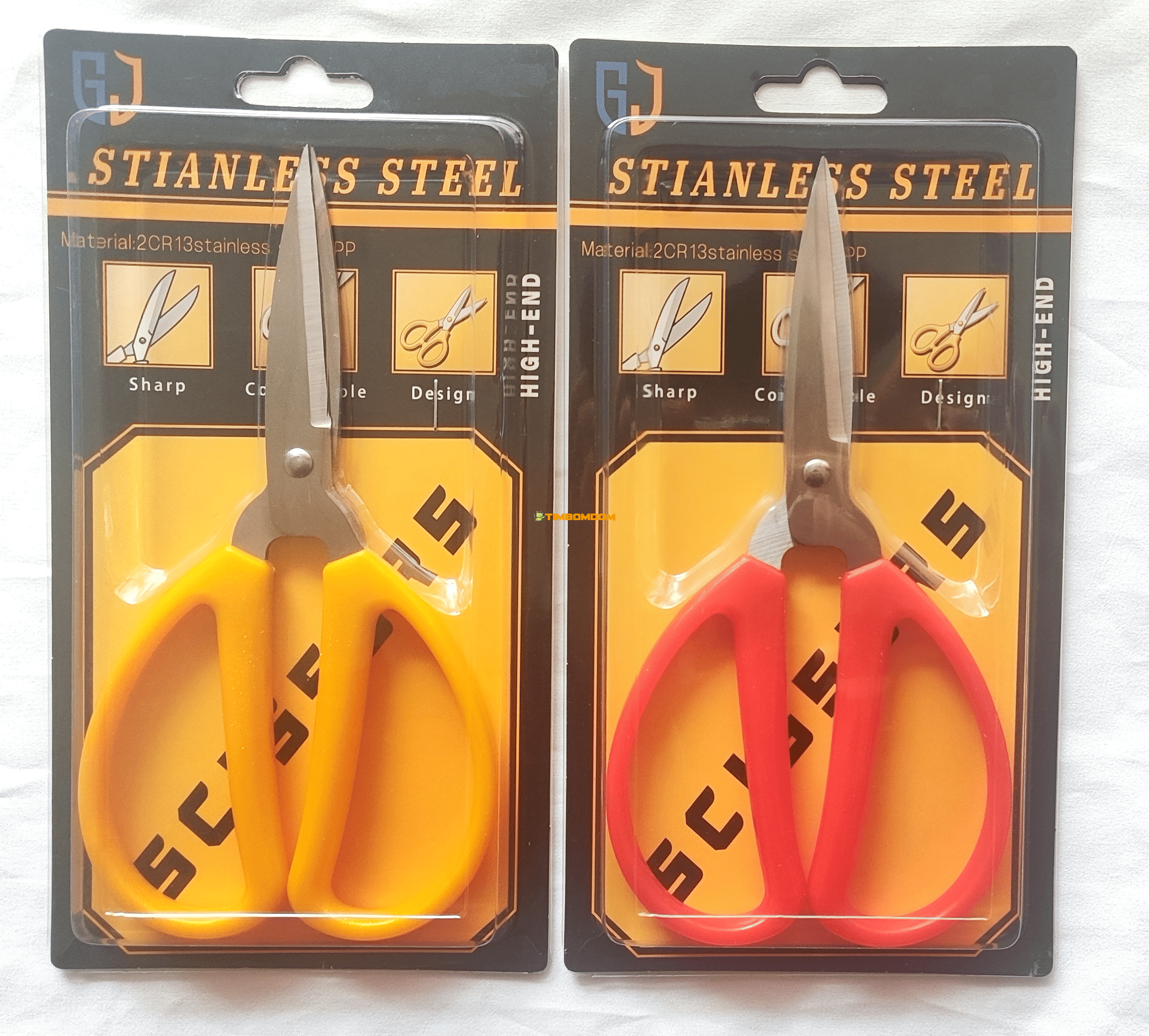 Stainless Steel Heavy-Duty Scissors (2-Pack) Stainless Steel Heavy-Duty Scissors (2-Pack)