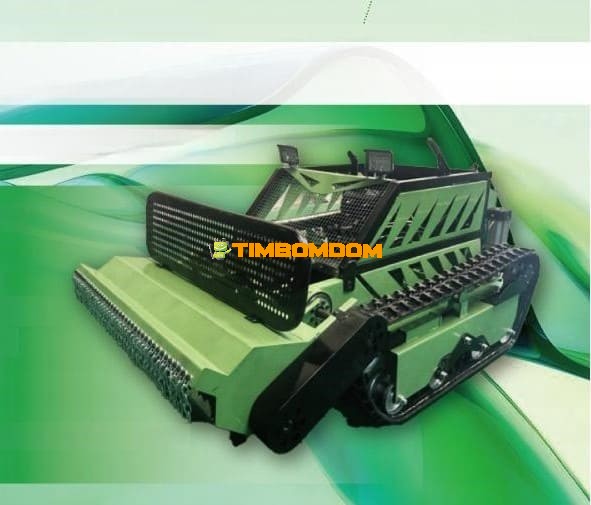 Remote-Controlled Lawn Mower — Tracked All-Terrain Weed Cutter | Ideal for Orchards, Lawn Mulching, Landscaping, and Land Clearing Remote-Controlled Lawn Mower — Tracked All-Terrain Weed Cutter | Ideal for Orchards, Lawn Mulching, Landscaping, and Land Clearing