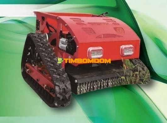 Remote-Controlled Lawn Mower — Tracked All-Terrain Weed Cutter | Ideal for Orchards, Lawn Mulching, Landscaping, and Land Clearing Remote-Controlled Lawn Mower — Tracked All-Terrain Weed Cutter | Ideal for Orchards, Lawn Mulching, Landscaping, and Land Clearing