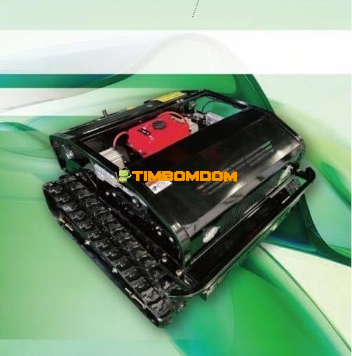 Remote-Controlled Lawn Mower — Tracked All-Terrain Weed Cutter | Ideal for Orchards, Lawn Mulching, Landscaping, and Land Clearing Remote-Controlled Lawn Mower — Tracked All-Terrain Weed Cutter | Ideal for Orchards, Lawn Mulching, Landscaping, and Land Clearing