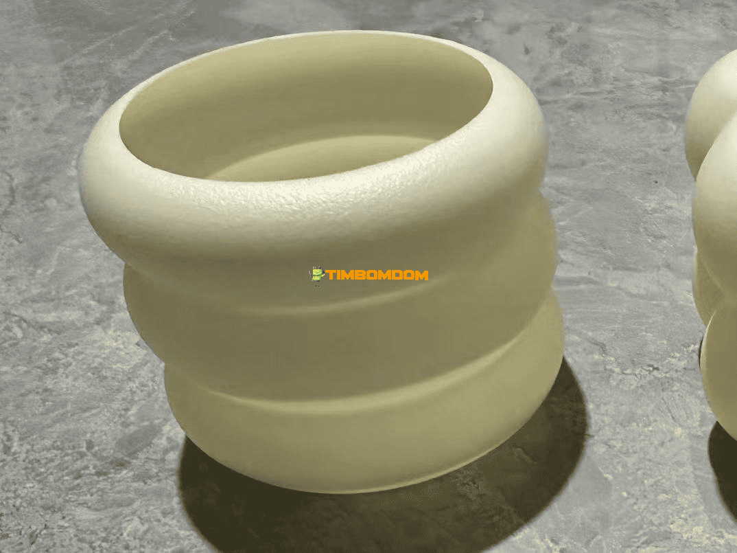 Plastic Flower Pot - TBD1187563.png
