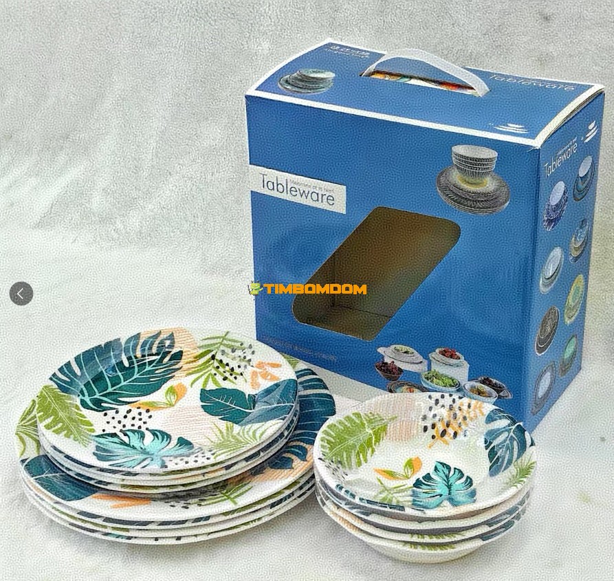 Dinnerware Set Plates and Bowls 12pieces - TBD1187766.jpg