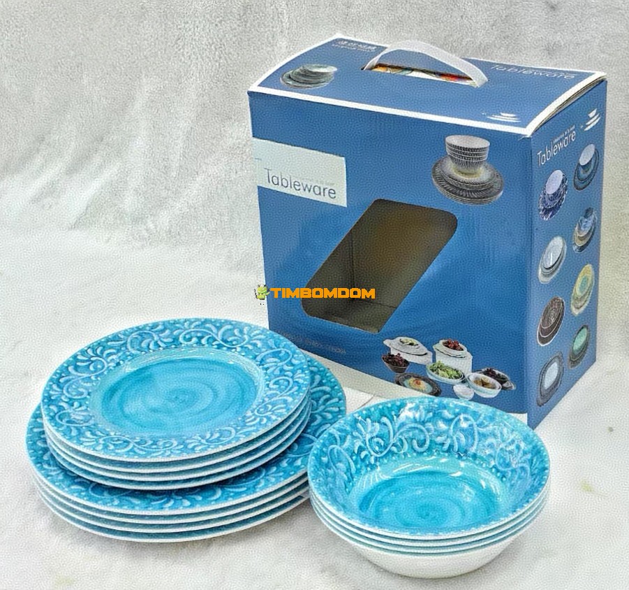 Dinnerware Set Plates and Bowls 12pieces - TBD1187767.jpg