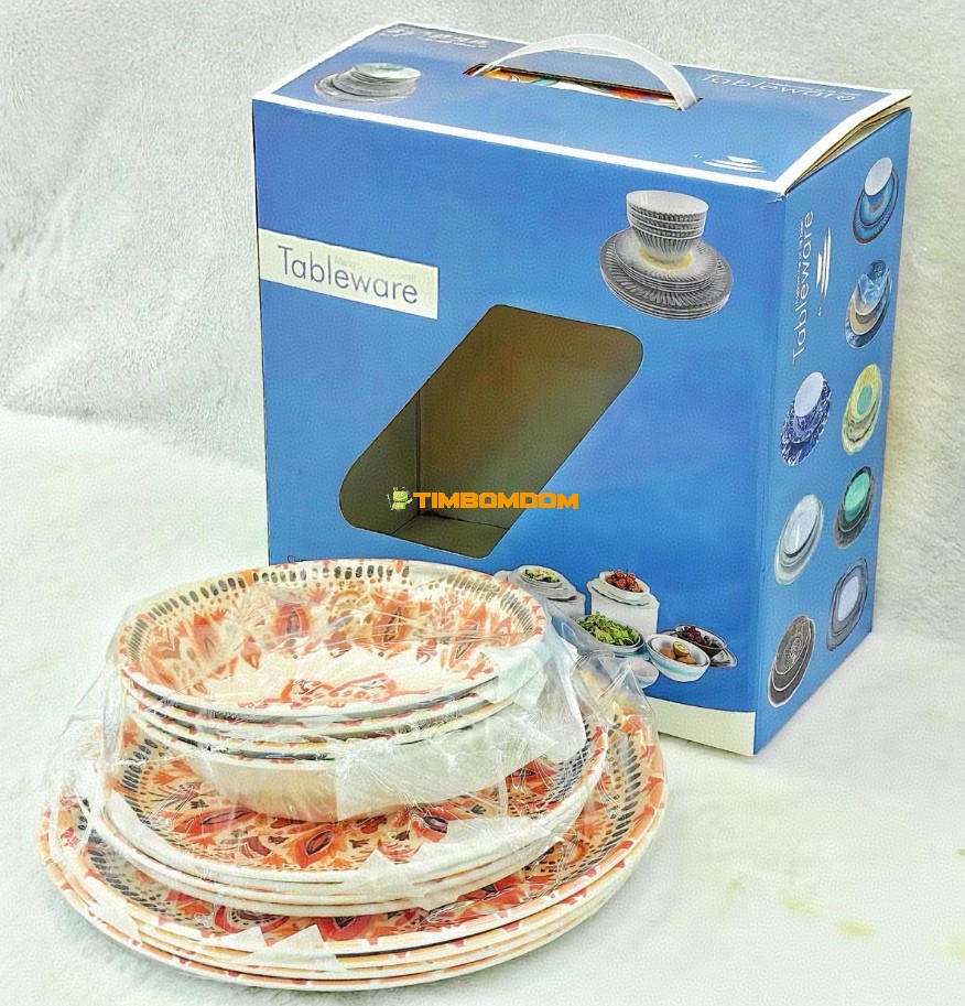 Dinnerware Set Plates and Bowls 12pieces - TBD1187781.jpg