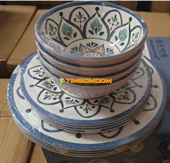 Dinnerware Set Plates and Bowls 12pieces - TBD1187791.jpg