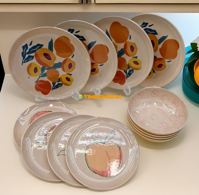 Dinnerware Set Plates and Bowls 12pieces - TBD1187799.png