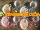 Plastic Bowl Plate Spoon Fork Kit 4pcs - TBD1188180.jpeg