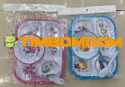 Plastic Bowl Plate Spoon Fork Kit 4pcs - TBD1188182.jpeg