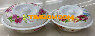 Plastic Bowl with lid 9 Inch - TBD1188191.png