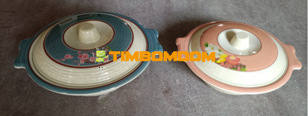 Plastic Bowl with lid 7.5 Inch - TBD1188225.png