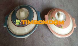 Plastic Bowl with lid 8.5 Inch - TBD1188227.png