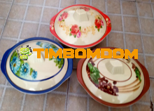 Plastic Bowl with lid 9 Inch - TBD1188233.png