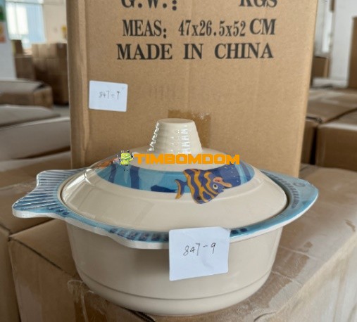Plastic Bowl with lid 9 Inch - TBD1188249.jpeg