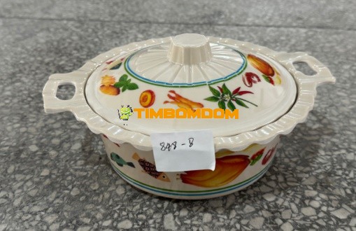 Plastic Bowl with lid 8 Inch - TBD1188251.jpeg